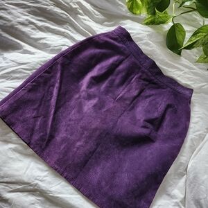 Purple Women's A-Line Skirt